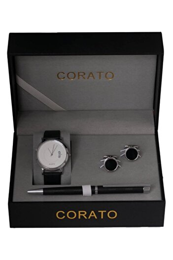 erorex Corato Men Black Grey Gift Set