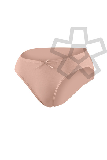 YILDIZ Bamboo Bikini Lycra Panties 6 Pack Powder Star Kod3914