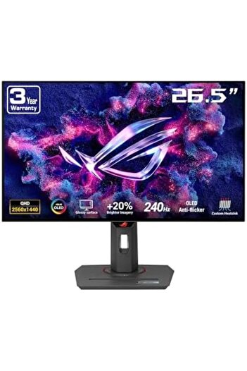 ASUS ROG Strix 27” 1440P OLED Gaming Monitor (XG27AQDMG) - QHD, Glossy OLED, 240Hz, 0.03ms, Custom