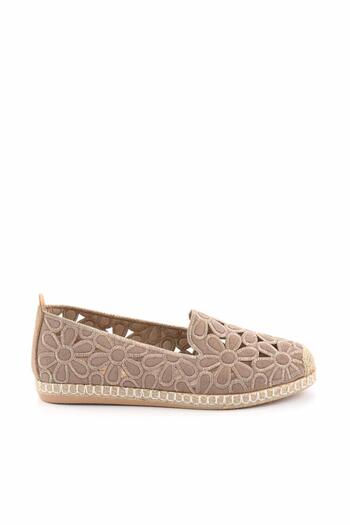 Bambi Mink Suede Women's Espadrille K01117092302