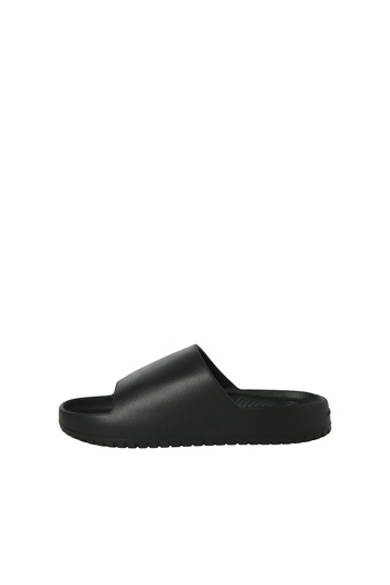 Jack & Jones Jack Jones Black Slippers for Men Jfwrıpple Moulded Slider 12274637 -16