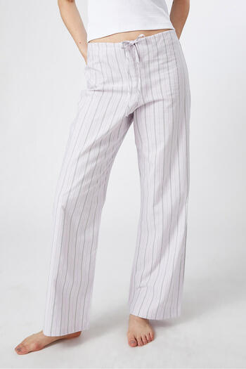 Beyyoglu Lace-up Poplin Pants
