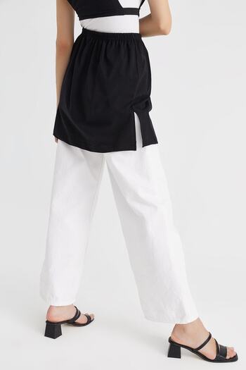 mirach Combed Cotton Skirt - Black 34-38
