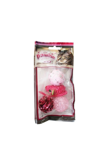 Pawise Cat Toy Assorted Pack Of 12