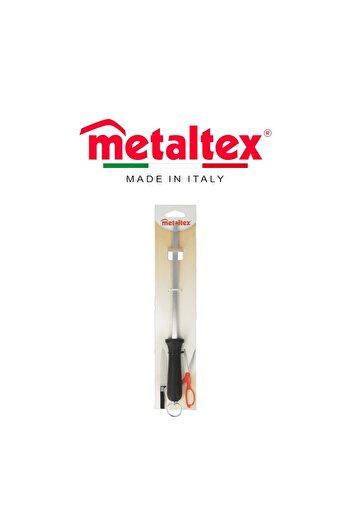 Metaltex Butcher’s Steel Knife Sharpener 31cm – Carbon Steel with PP Handle