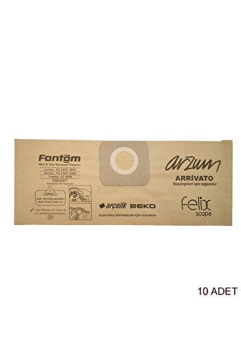 Magic Bags Συμβατή σακούλα σκόνης ηλεκτρικής σκούπας AL 650 - S 6990 - TT 990 - S 7610 - S 980 - 10 τεμάχια