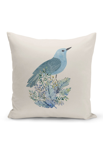Bertille Home Flower Spring Series Double Sided Digital Printed Throw Pillow Cover (Spring)