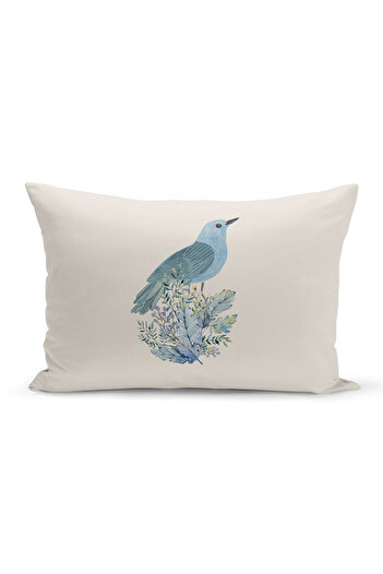 Bertille Home Flower Spring Series Double Sided Digital Printed Throw Pillow Cover (Spring)
