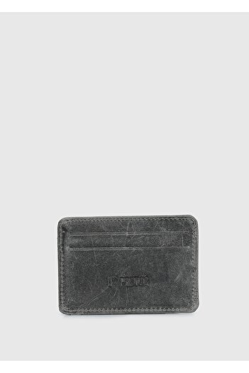 Provoq Provoq 300 Gray Crazy Leather Card Holder