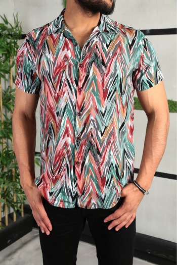 MCZ Brush Printed Shirt