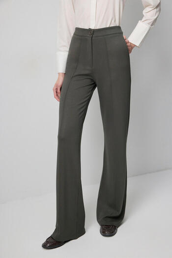 Touché Privé Draped Steel Pants