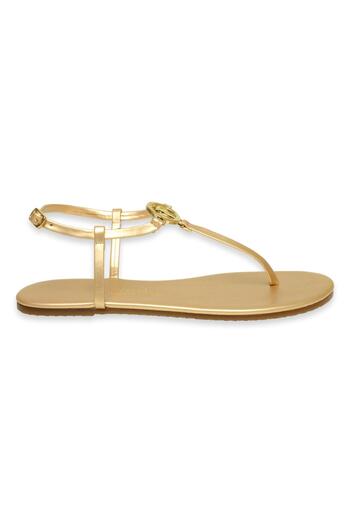 Tkees Tk-8021 Buckle Gold Women's Sandals