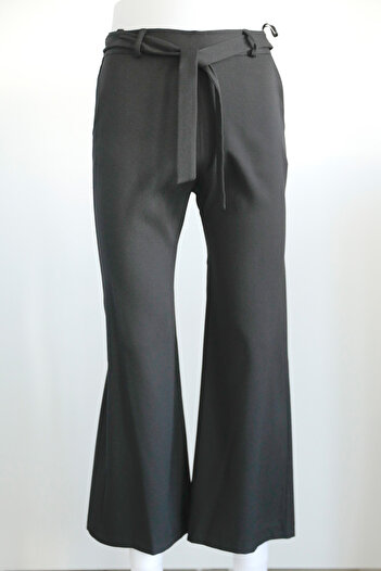 Neva Style Black Hijab Pants 1032S
