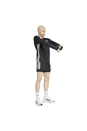 adidas Adizero 2i1 Erkek Siyah Koşu Şortu ERKEK KOŞU ŞORTU JD4202