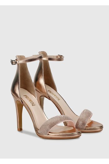 Provoq Rose Women's Sandals - Stylish and Comfortable Heeled Shoes