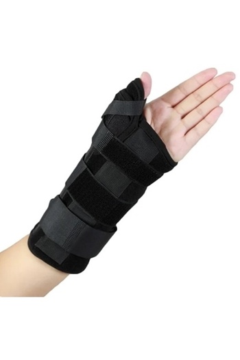 ARWEX Thumb Assisted Hand Wrist Splint Metal Support Fits for Right and Left Hand