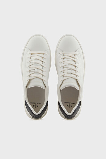 Armani Exchange Armani Exchage Logolu Hakiki Deri Sneaker Ayakkabı Erkek AYAKKABI XM000141 AF11912 M0017