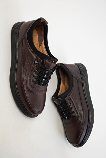 SOHO Ανδρικό Sneaker – Καφέ Γνήσιο Δέρμα Μοντέλο 20512