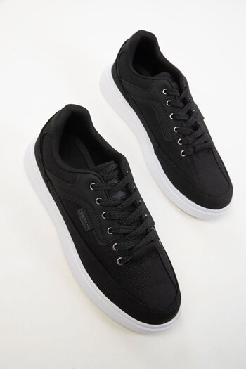 SOHO Black-White Men's Sneaker 20513