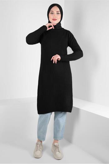 Alvina THROAT COLLAR KNITWEAR TUNIC 44063