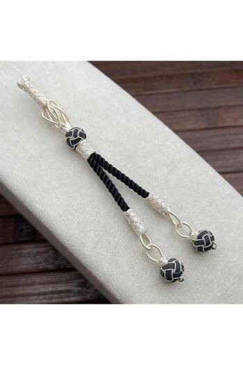 dergah tesbih 2'Li Hızır Bey, Silver Kazaziye Knit and Whips