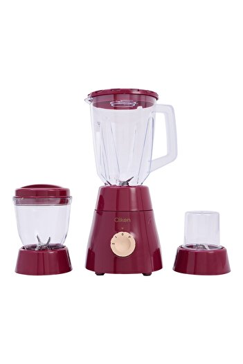 CLIKON 3-in-1 Juicer Blender Chopper, 1.5L Unbreakable Jar, 600W Motor