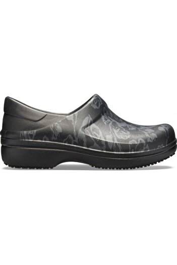 Crocs neria pro ii graphic clog - metallic rose/black
