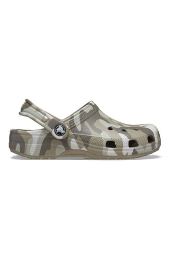 Crocs Saboti classic camo clog kids - mushroom/multi