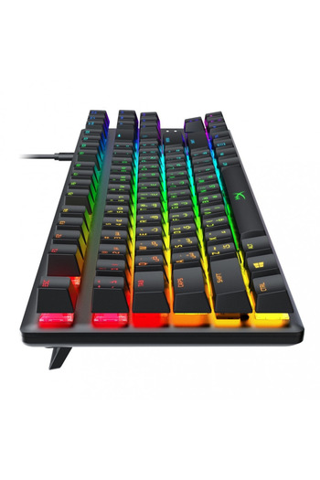 HyperX لوحة مفاتيح الألعاب العربية الميكانيكية Core PBT TKL من Alloy Origins