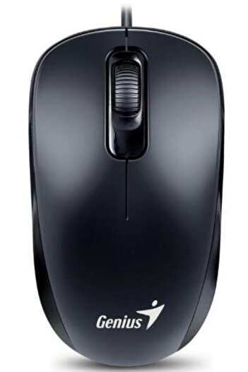 GENIUS Mouse Genius DX-110, Ambidextru (Negru)