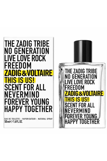 Zadig & Voltaire This Is Us! L'eau For All Unisex Eau De Toilette 50ml