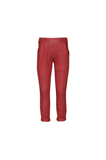 LOVETTI Girl - Claret Red Double Leg, Waist Pleated PocKet Trousers