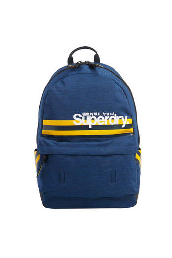 SUPERDRY Rucsac MONTAUK STRIPE MONTANA Albastru