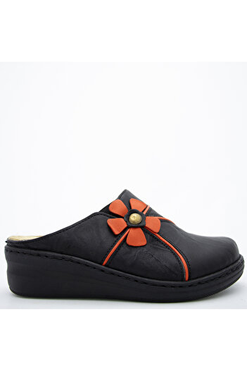 CONSUELO Orthopedic Leather Sabo Slippers with Velcro Soles 10401