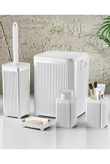 decovien 5 Pcs Acrylic Bathroom Set