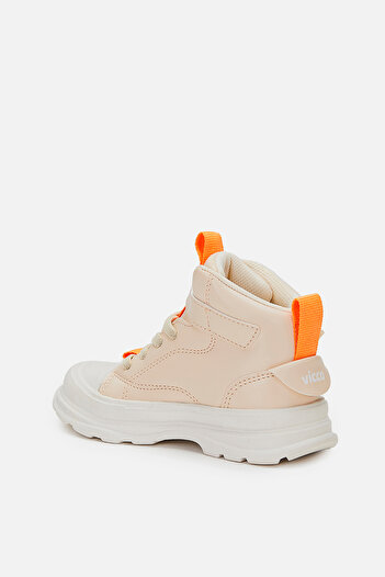 Vicco Bambu Tokalı Unisex Çocuk Bej Bot