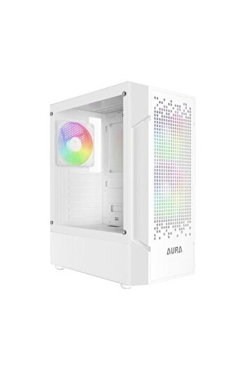 gamdias Carcasa Gamdias Aura GC7 aRGB, Middle Tower, sticla securizata (Alb)