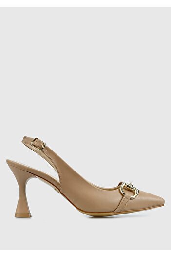 Provoq Women's Nude Stiletto Shoes