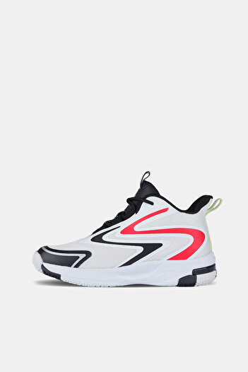 Vicco Bash Lightweight Boy's White Basketball Shoes
