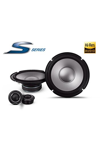 Alpine Set of 2 Alpine S2-S80C car speakers, 20 cm, 85W RMS