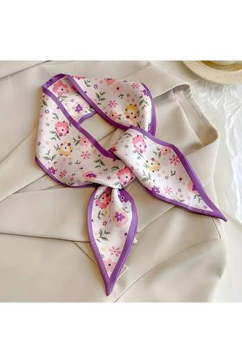 MAHLA Design Double-Sided Scarf, Thin Shawl, Bag Accessory