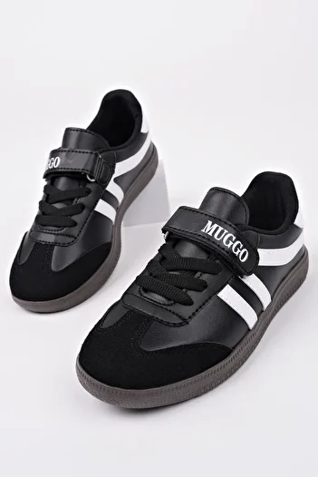 MUGGO Dudley Daily Orthopedic Lace-Up and Velcro Children's Sneaker Sports Shoes