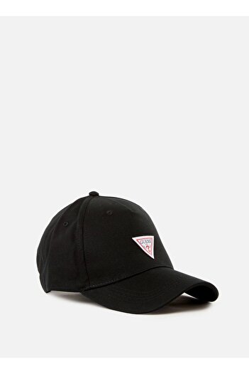 Guess London Baseball Cap Men's Black Hat Am9523Pol01-Bla