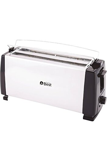 Techno Best 1300W 4 Slice Stainless Steel Electric Toaster BET-02S