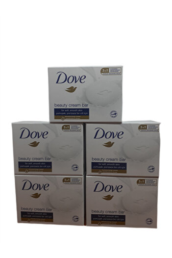 Dove Soap Cream Bar 90 Gr X 5 Pieces