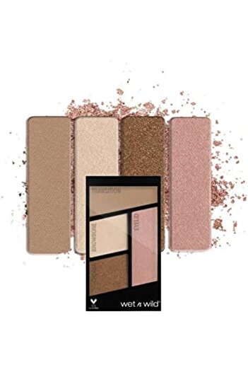 WET N WİLD Wet n Wild Color Icon EyeShadow Quad 343B Hooked On Vinyl
