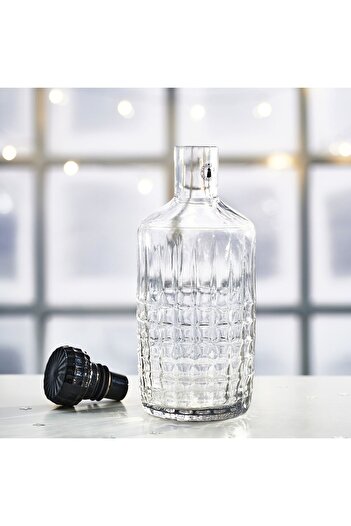 IKEA FRÖJDA Clear Glass Carafe with Stopper, 1.0L Dishwasher Safe, 50 C Max Temp