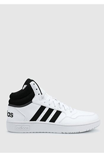 adidas Ανδρικά παπούτσια μπάσκετ Hoops 3.0 Mid White Gw3019