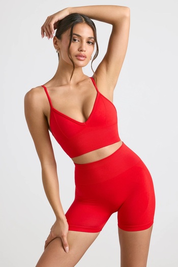 baim X Soft Scrunch Seamless High Waist Recovery Athlete Mini Leggings