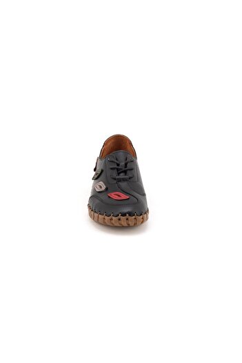 Venüs 2010727   Women's Genuine Leather Lace-Up Comfort Casual Shoes